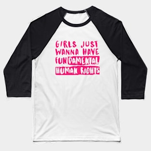 Celebrating Women's Day Baseball T-Shirt